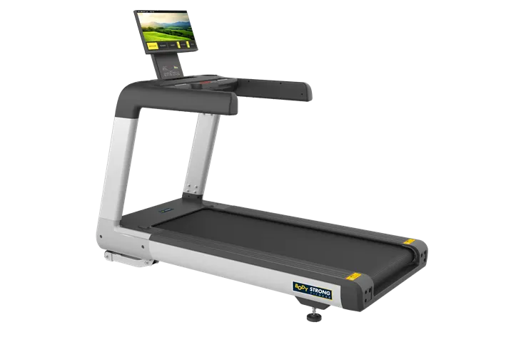 2026 Body Strong Fitness Commercial Gym LCD Screen Mirroring Treadmill